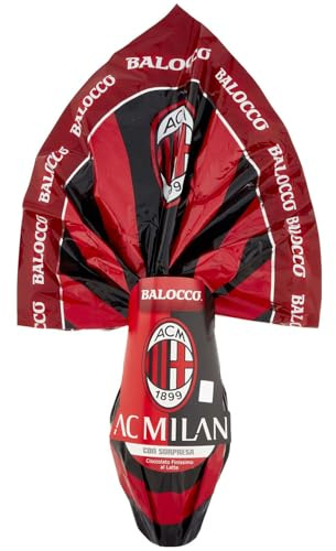 Balocco Uovo di Cioccolato Finissimo al Latte AC Milan 240 g
