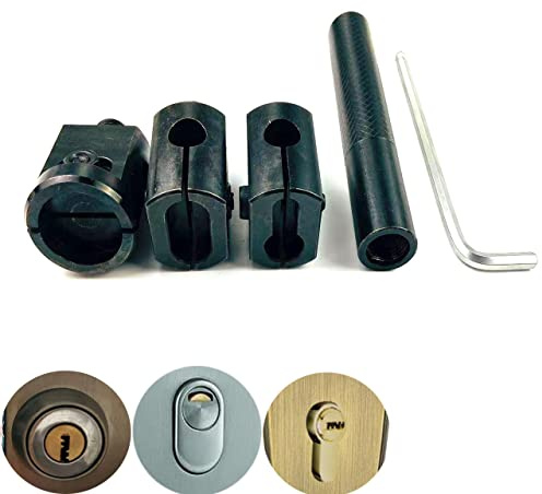 TPM Go Schließzylinder, Abzieher, ovales rundes Dietrich-Set, intelligentes elektronisches Dietrich-Set, Schlafzimmerschloss, Büroschloss, Öffnungswerkzeug (AB,oval,runder)