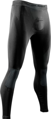 X-Bionic X-Plorer Energizer 4.0 Thermohose für Herren - Erweiterte Temperaturkontrolle und High-Tech-Gewebe für verbesserte Outdoor-Leistung bei Wandern, Laufen und Radfahren - Schwarz/Anthrazit, XL