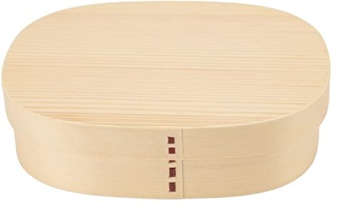 Riuulity Estilo Japonés, Tradicional, de Madera, Loncheras Comida, Fruta, Sándwich, Contenedor, Kit de Sushi, Caja para Viajes, Escuela, Camping