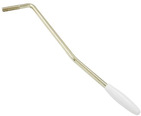 Murtenze 6MM Tremolo Arm Electric Guitar Tremolo, Whammy Bar with Tip Thread Metal Single Tremolo Arm for Squier Stratocaster Electric Guitar Tremolo System (Gold)