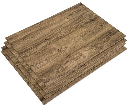 codiarts. 4er Pack DECOR Holzfaserplatte 30x42cm 2,8mm Stärke (HDF) Extra dichte und stabile Platten perfekt für Laserschneiden, Basteln & DIY Holzarbeiten - Extrem hohe Stabilität - (Eiche-Optik)