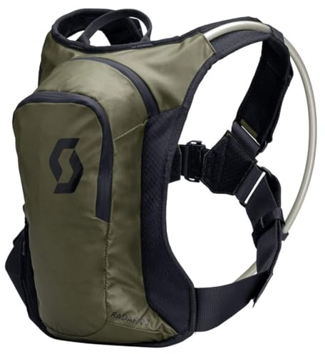 Scott Hydration Radar 3 Enduro Motorrad Trinkrucksack schwarz/grün