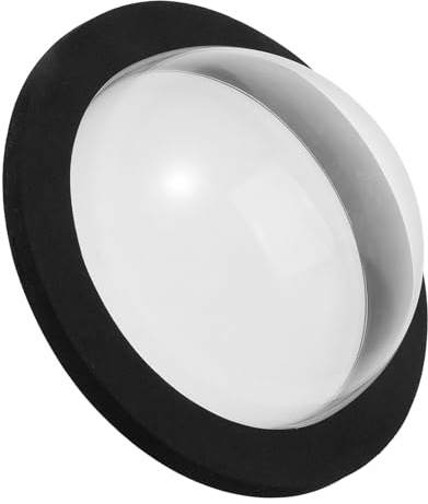 YARNOW Black Eva Acrylic Pond Dome Dome Cover Base Waterproof Floating Fish Sanctuary Outdoor Garden Ponds Easy Maintenance Aquarium