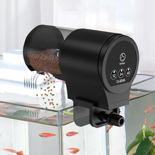Feeding Machine Aquarium Fish Feeder, 100ML Large Capacity | Moisture Resistant, For Aquarium Fish Tank