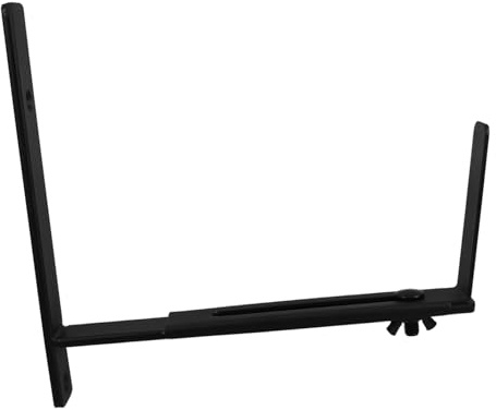 BESTonZON Staffa Regolabile Per Fioriere Da Balcone e Corrimano, Supporto Robusto Per Piante Pesanti, Staffa Di Montaggio Per Esterni Fori Per Viti Per Balconi, Davanzali e Recinzioni