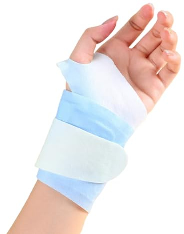 GXGM Scaldamani polso autoriscaldante, 6 pezzi cerotti riscaldanti a vapore per mani e polsi, sollievo dal dolore, relax muscolare, caldo naturale per inverno, sport e ufficio