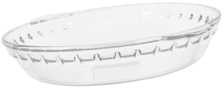CIYODO Hitzebeständige Glas Abdeckhaube Mikrowellenabdeckung Spritzschutz für Speisen Mikrowellen und Ofen Geeignet Langlebiger Glasdeckel zum Dämpfen und Schutz vor Spritzern