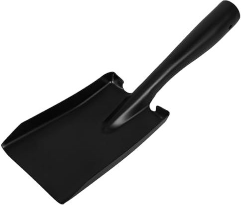BESTonZON Vanga da Giardino in Acciaio al Manganese Pala da Esterno Leggera Impugnatura Ergonomica Utensile Manuale Versatile per Giardinaggio Spiaggia e Rimozione Neve Strumento