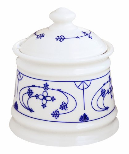 CUP+MUG Zuckerdose Indisch Blau Dekor
