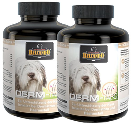 Belcando 2 x 520 g (ca. 450 Tabs) Derm-Tabs - Sparpaket