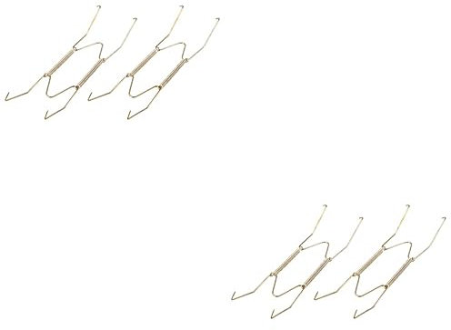 Cabilock 12stücke Unsichtbare Tellerhalter Aus Edelstahl Wanddekoration Für Teller Und Trays Praktisch Und Leicht Für Wohnzimmer Und Flure Fast Unsichtbar Beim Aufhängen