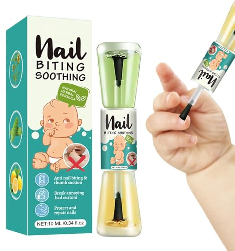 Generic 10ml Smalto Amaro Per Unghie Bambini, Smalto Amaro Per Non Mangiarsi Le Unghie, Smalto Anti Rosicchiamento Unghie, Strumento Per La Cura Delle Unghie Per Smettere Di Succhiarsi Il Pollice Per