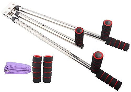 Leg Stretcher, 3 bar Beinspreizer Spagattrainer Beintrainer Beinstretcher Leg Split Stretcher Machine Spagatgerät Bein Strecker Spagat Trainer Maschine mit gepolsterten Griffen