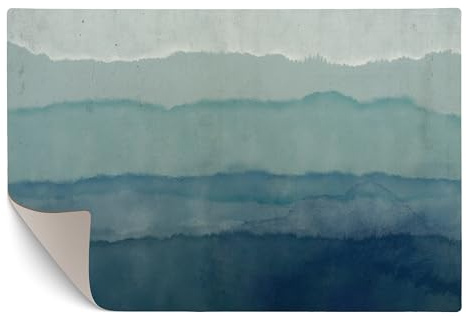 murando - Vinyl Teppich 90x60 cm, rutschfest, Wohnzimmer, Küche, Flur | PVC-Vinylteppich, rutschfest, wasserabweisend, ideal für Küche oder Flur, strapazierfähig, pflegeleicht, langlebig, robust