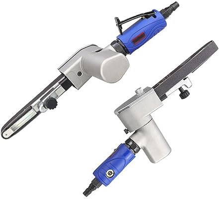 Máquina pulidora, lijadora orbital Lijadora de banda neumática, amoladora de ángulo plegable giratoria de 360 ​​grados, máquina de Sanpaper, herramientas de aire for trabajo en madera para lijar, puli