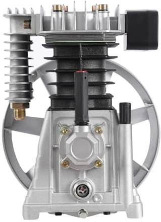 Cabezal de bomba de compresor de aire de 2,2 kW, 3 HP, cilindro de pistón con silenciador de filtro de aire 250 l/min