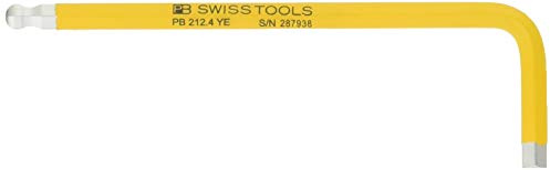 PB Swiss Tools RainBow Winkelschraubendreher DIN 911 Kugelkopf 4mm