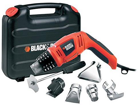 Black & Decker Pistola termica 1800W max 560°C 2 velocità manico girevole KX1693