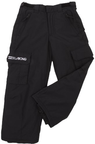 Billabong Jungen Snowboard Hose Fringe, Black, 10, L6PB10BIW2