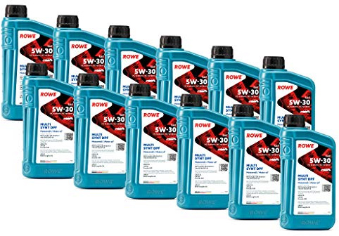 12 (12x1L) Liter ROWE HIGHTEC MULTI SYNT DPF SAE 5W-30 Motoröl Made in Germany