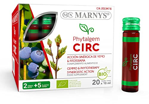 MARNYS Phytalgem CIRC Piernas Cansadas Concentrado de Yemas y Brotes 20 Viales