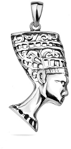 silverzone77 SALE! Nofretete Anhänger Sterling Silber 925 Nefertiti Ägypten Symbol Schmuck
