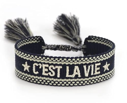 vävt armband, vänskapsarmband, vävband, broderat armband, Läder