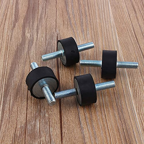 Tbest Gumuffer M8,Gumuffer M10,Gumuffer,Silentblock M8,Schwingsdämpfer M8,Bration-Itoren Mit 38-Gewinde,Gummi-Vibratiotorterungen,M8-Gummispule,Vibrationsgummiterungen,Luftkrorpumpe,Anti