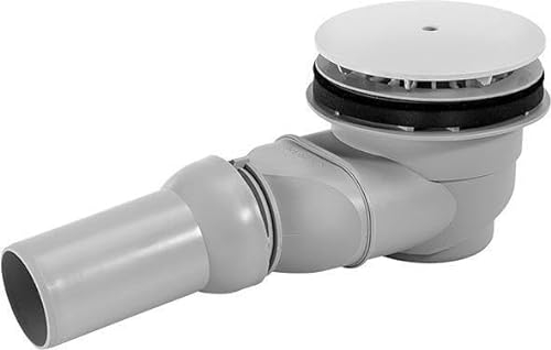 Ecoulement de receveur de douche Duravit, sortie horizontale de 90mm, 790263000000000, Couleur: blanc