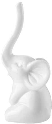 Porzellan-Elefant-Statue, Ringhalter, Ohrring-Organizer, Armbandhalter für Nachttisch, Schminktisch