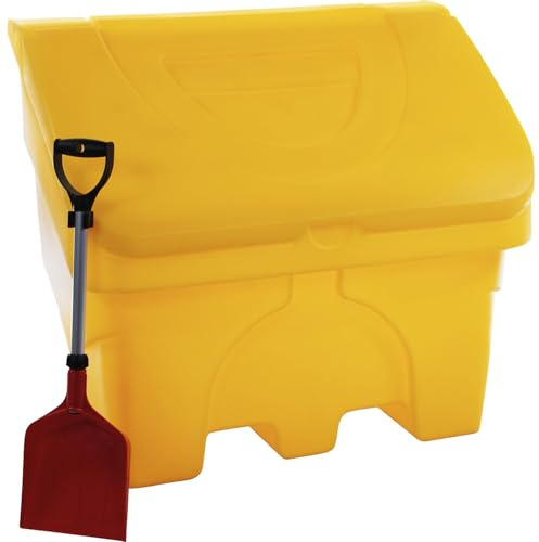 eurokraft | Streugutbehälter | Inhalt 200 l | Gelb