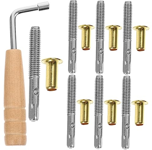 CIMAXIC Metall Drehstiftnagel Für Lyra Zubehör Mit Stimmgabel Ersatzzubehör Für Leierharfen Reparaturwerkzeug