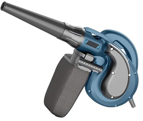 lhyangroupao Souffleur de Feuilles Électrique Filaire, Souffleur Portable, Petit Souffleur Puissant, Dépoussiéreur Haute Puissance, Technologie Turbocompresseur, Changement de Vitesse en Continu