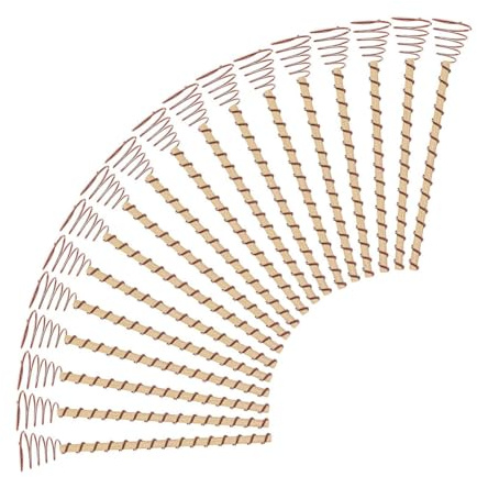 Hopbucan Paquet de 18 Piquets pour Plantes D'Électroculture, Antennes de Jardinage en Cuivre D'Électroculture de 12 Pouces, Bobine de Cuivre de Jardinage D'Électroculture