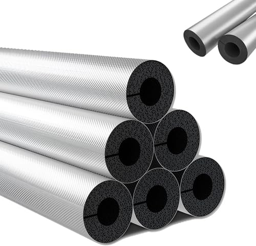16~219mm Schaumstoff Schlauch Rohrisolierung, Flexibel Gummi-Isolierschlauch 10/15/20/30mm dick, Selbstklebendes Schaumisolierrohr, Kautschuk Insul-Tube für Warmwasser Rohre und Industrielle((ID)110MM