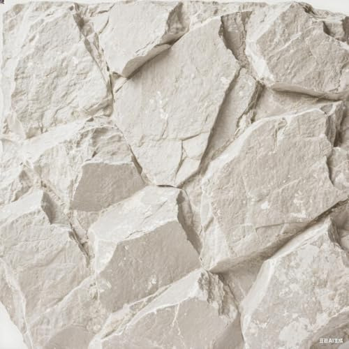 LuisoGur 3D Reptile Tank Background - Natural Rock Terrarium Cork Backdrop Wall Climbing Decor for Lizards, Leopard Gecko, Bearded Dragons & Turtle Habitat Enclosure (Creamy White)
