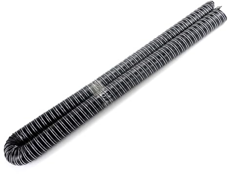 EricAuto 60mm 200cm Diesel Heater Duct Pipe Hose Engine Intake Braking Tube | High-Temp Silicone Air Ducting for Cars, Trucks, Campers, Caravans (60mm ID - 200cm Length)