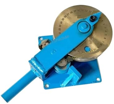 Sgricultural Hose Press Manual Pipe Bender Bending Machine Thickened with Scale Round Aluminum Tube Iron Tube One-time Forming (1pcs)(H)