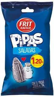 Graines de Tournesol Salées - Pipas Traditionnelles Grillées et Craquantes - Pack de 9 x 95g