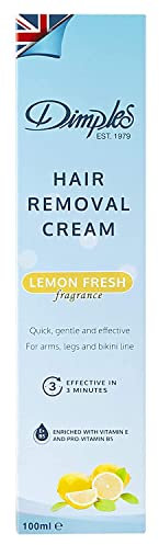 Dimples Hair Removal Cream Lemon Fresh, 100 ml