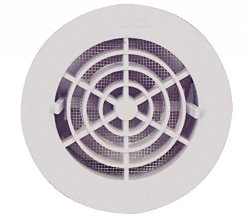 Nicoll - Grille d aeration interieure a fermeture fatm100 pour tube | Grille ronde à fermeture - Nicoll