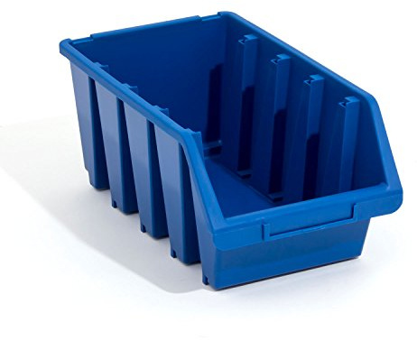 Patrol 10 Stck. Ergobox Box Stapelboxen blau Gr.4 Lagerkiste Kunststoff 204x330x155