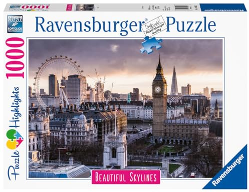 Ravensburger Puzzle 14085 - Beautiful Skylines London - 1000 Teile Puzzle für Erwachsene und Kinder ab 14 Jahren