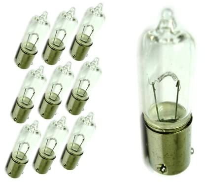 CARALL 10 Pezzi Lampada Alogena 12V Per Auto (H21 BAY9s H21W 12V 21W)
