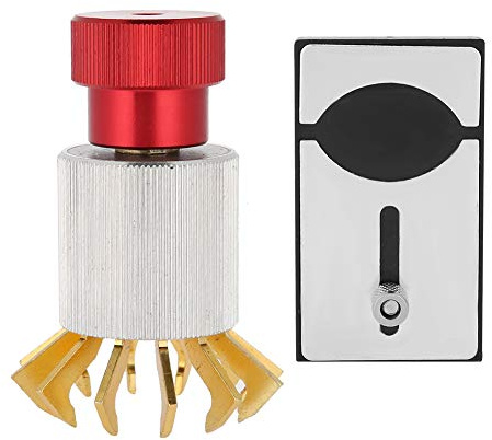 Watch Crystal Lift, Professional Watch Plastic Crystal Lift Glasses Remover Watch Case Opener, Watch Glasses Remover Inserter Repair Tool with Base