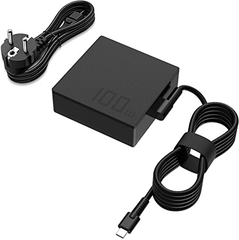 Cargador de 100 W USB C AC para ASUS ROG Flow Z13 GZ301 GZ301Z ASUS ROG Flow X13 GV301 GV301Q GV301R A20-100P1A, adaptador de cable de alimentación para portátil