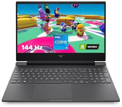 HP Victus Gaming Laptop| 15,6 FHD 144Hz Display | Intel Core i5-13420H | 16GB DDR4 RAM | NVIDIA GeForce RTX 3050 | Windows 11 Home | QWERTZ Tastatur | Schwarz