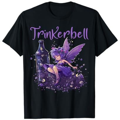 Trinkerbell Likör Braut Saufen JGA Junggesellinnenabschied T-Shirt
