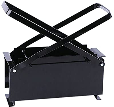 TouTToNG Metallpapperspress, brikettpress papper log briquette maker, Eco träbriketter tidning bränning eld tegelpress